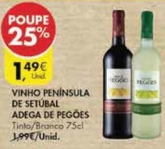 Vinho Península de Setúbal Adega de Pegões 75cl