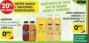 Pingo Doce Smoothie 33cl promoção