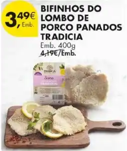 Pingo Doce Bifinhos do lombo de porco panados tradicia promoção