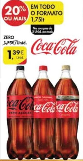 Pingo Doce Coca-Cola Zero promoção