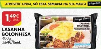 Lasanha Bolonhesa 400g