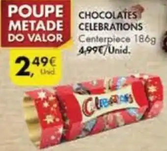 Pingo Doce Chocolates Celebrations 186g promoção