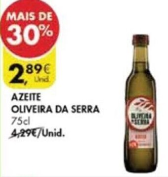 Pingo Doce Azeite Oliveira da Serra 75cl promoção