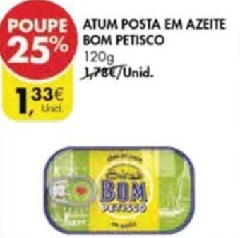 Atum Posta em Azeite Bom Petisco 120g