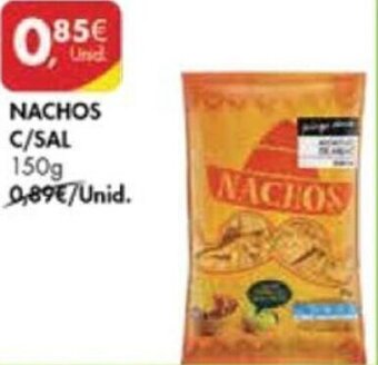 Pingo Doce Nachos C/Sal 150g promoção