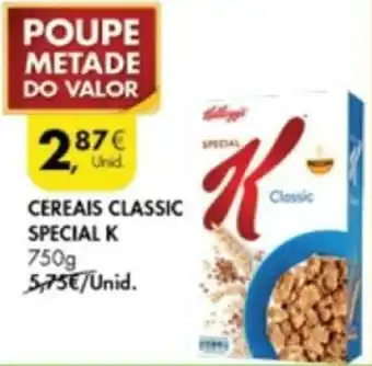 Pingo Doce Cereais Classic Special K 750g promoção