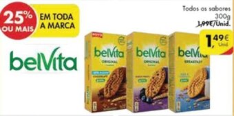 Pingo Doce Belvita 300g promoção