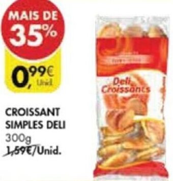 Pingo Doce Croissant Simples Deli 300g promoção