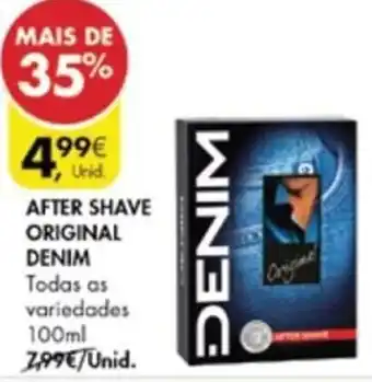 Pingo Doce After Shave Original Denim 100ml promoção