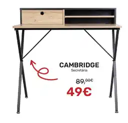 Homy Casa CAMBRIDGE Secretária promoção