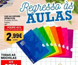 Neomáquina Cad a4 oxford open flex promoção