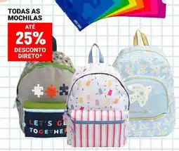 Neomáquina Todas as mochilas promoção