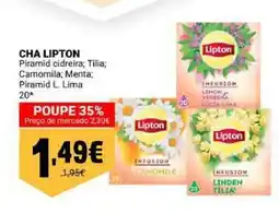 Neomáquina Cha lipton promoção