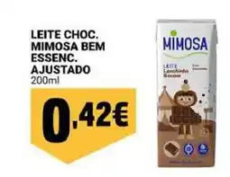 Neomáquina Leite choc. mimosa bem essenc. ajustado promoção