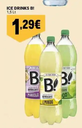 Neomáquina Ice drinks B! promoção