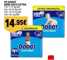 Neomáquina Fr dodot bebe seco extra promoção