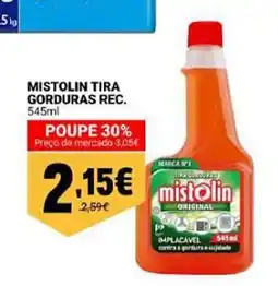 Neomáquina Mistolin tira gorduras rec. promoção