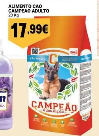 Neomáquina Alimento cao campeao adulto promoção