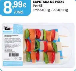 Intermarché Espetada de peixe PorSi promoção