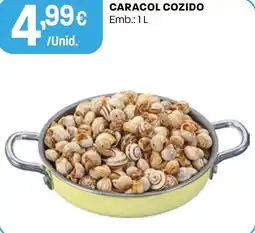 Intermarché Caracol cozido promoção