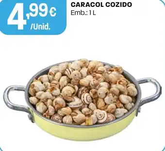 Intermarché Caracol cozido promoção