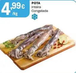 Intermarché Pota inteira congelada promoção