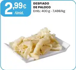 Intermarché Desfiado de paloco promoção