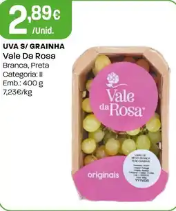 Intermarché Uva s/ grainha vale da rosa promoção