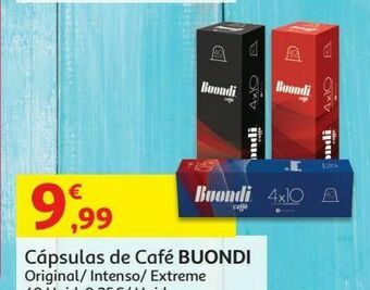 Auchan Cápsulas buondi promoção