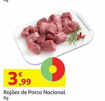 Auchan Rojoes porco auchan:kg promoção