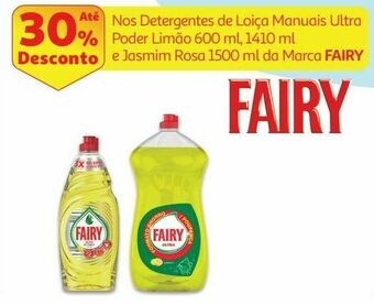 Auchan Detergente loiça manual fairy promoção