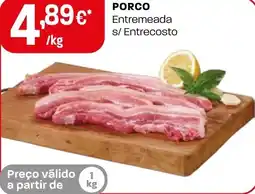 Intermarché PORCO Entremeada s/ Entrecosto promoção