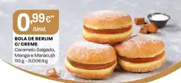 Intermarché Bola de berlim c/ creme promoção