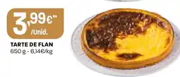 Intermarché Tarte de flan promoção