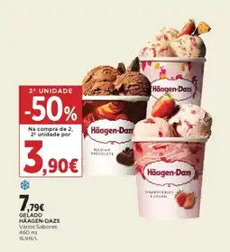 El Corte Inglés Gelado Häagen-Dazs promoção