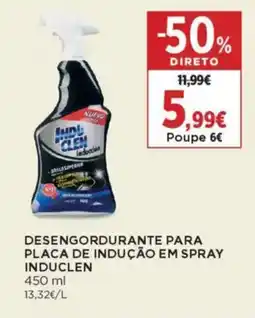 El Corte Inglés Desengordurante para placa de indução em spray induclen promoção