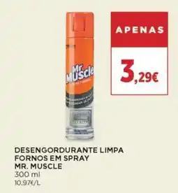 El Corte Inglés Desengordurante limpa fornos em spray mr. muscle promoção
