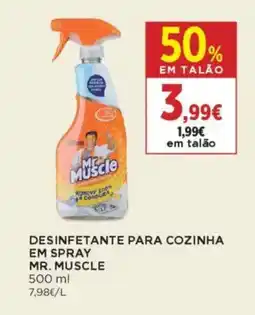 El Corte Inglés Desinfetante para cozinha em spray mr. muscle promoção