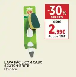 El Corte Inglés Lava fácil com cabo scotch-brite promoção
