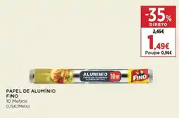 El Corte Inglés Papel de alumínio fino promoção