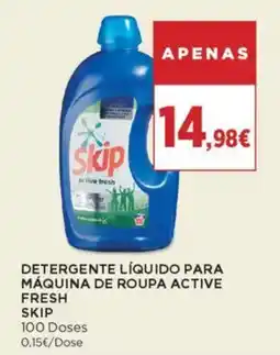 El Corte Inglés Detergente líquido para máquina de roupa active fresh skip promoção