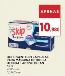 El Corte Inglés Detergente em cápsulas para máquina de roupa ultimate active clean skip promoção