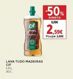 El Corte Inglés Lava tudo madeiras cif promoção