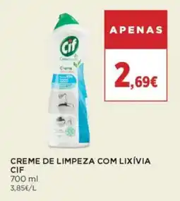 El Corte Inglés Creme de limpeza com lixívia cif promoção
