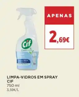 El Corte Inglés Limpa-vidros em spray cif promoção