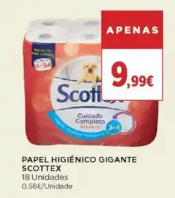 El Corte Inglés Papel higiénico gigante scottex promoção