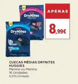 El Corte Inglés Cuecas médias drynites huggies promoção