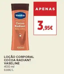 El Corte Inglés Loção corporal cocoa radiant vaseline promoção