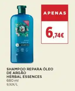 El Corte Inglés Shampoo repara óleo de argão herbal essences promoção