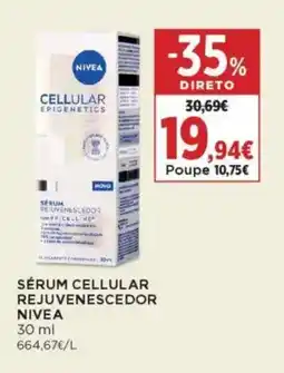 El Corte Inglés Sérum cellular rejuvenescedor nivea promoção